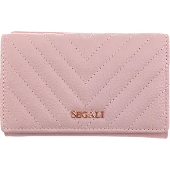 Peněženka Dámská kožená peněženka Segali Riya růžová