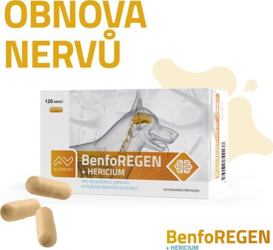 Altervet BenfoREGEN 120 kapslí pro psy