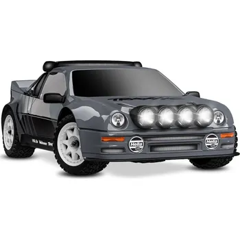 RC model auta Traxxas Mini Rally Ford RS200 1:12 4WD VXL RTR šedý - TRA108046-1-GRAY