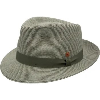 Šála Letní crushable (nemačkavý) klobouk Trilby - Mayser Maleo Salbei, UV faktor 80 Velikost: 56 cm