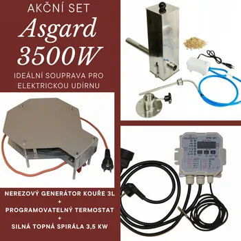 Udírna OHENVZAHRADE.CZ Akční set do elektrické udírny Asgard