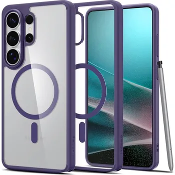 Pouzdro na mobilní telefon Spigen Ultra Hybrid MagSafe kryt Samsung Galaxy S26 Ultra fialový