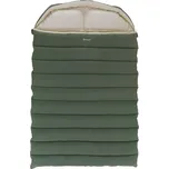 Dekový spacák Outwell Constellation Lux Double Barva: tmavě zelená
