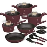 Sada nádobí Berlingerhaus s titanovým povrchem 15 ks Leonardo Collection