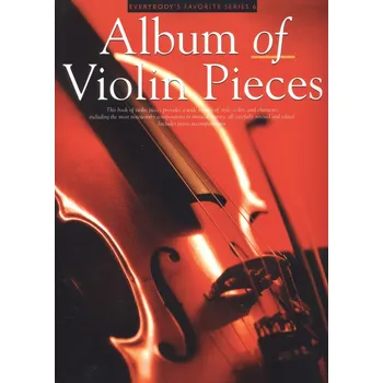 Album of Violin Pieces housle a klavír – noty pro housle