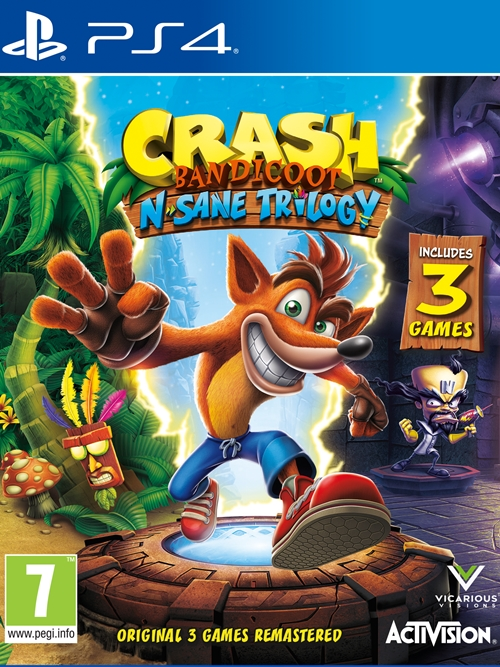 Activision Crash Bandicoot N Sane Trilogy (PS4)