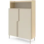 Meblar Komoda Positano 4 Vyber provedení: Dub mavelie + macadamia