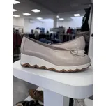 Wonders kožené mokasíny na klínku C-7621 béžové Velikost: 37