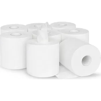 Utěrka Ručník maxi 2vr. bílý celuloza 6ks