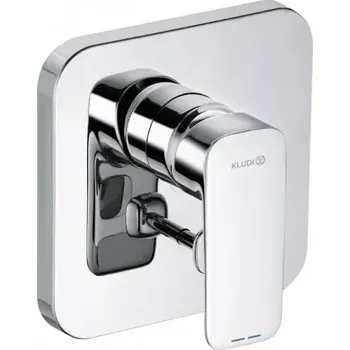 Vodovodní baterie Kludi Pure&Style - Baterie pod omítku pro 2 spotřebiče, chrom 404190575