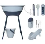 Zestaw kąpielowy 8 elem. LUMA Iron Blue