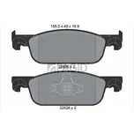 Sada brzdových destiček, kotoučová brzda PAGID T2594N