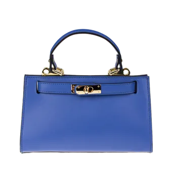 NovaKabelka.cz Kožená italská kabelka Anita Bluette