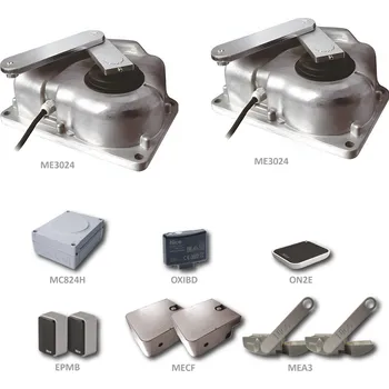 M-FAB3024 sada pohonů Nice, křídlo do 3,5 m - podzemní pohony Metro 24V, elektronika, přijímač, vysílač, fotobuňky