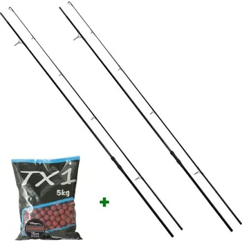 Boilies Shimano Prut TX-2A Carp 3,66m 12'0" 3.00lb 2ks + Shimano Boilies TX1 20mm 5kg Zdarma!