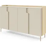 Meblar Komoda Positano 6 Vyber provedení: Dub mavelie + macadamia