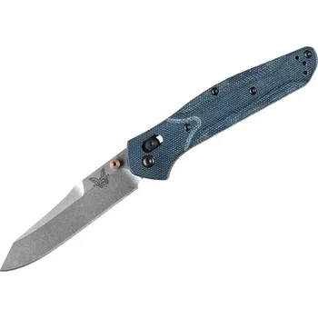 kapesní nůž Benchmade 940-04 Osborne Denim Micarta kapesní nůž