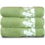 DARRÉ Ručníky a osuška Vánoční perníčky - zelená Velikost: osuška 70 x 140