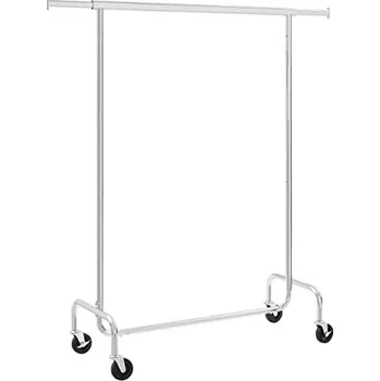 Věšák Songmics Věšák/stojan na šaty mobilní, nosnost 130 kg HSR11SV2