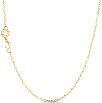 Řetízek Olivie Levný 40cm GOLD stříbrný řetízek 4595 Ag 925; ≤0,8 g.