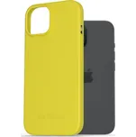 Kryt na mobil AlzaGuard Matte TPU Case pro iPhone 15 žlutý