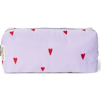 Přebalování STUDIO NOOS kosmetická kabelka Puffy Pouch purple hearts