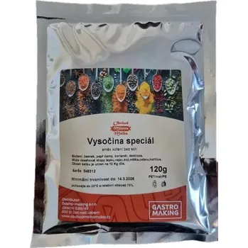 Koření Vysočina speciál 120g Mistr Málek
