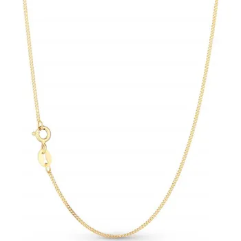 Řetízek Olivie Zlacený 60cm stříbrný řetízek 4616 Ag 925; ≤1,7 g.