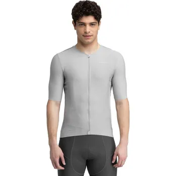 Cyklistické oblečení SIROKO Pánský ultralehký cyklistický dres SRX Climb S ŠEDÁ