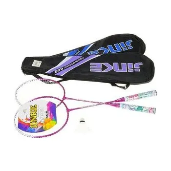 Hra na zahradu Zestaw do badmintona 2 rakietki + lotka