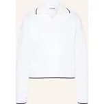 Lacoste Dámská Funkční Polokošile, bílá / černá, 42