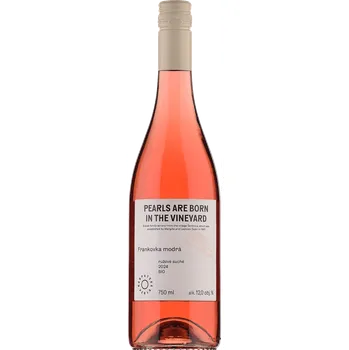 Víno Karpatská perla Frankovka modrá rosé 2024 (MVO BIO)