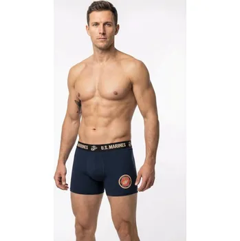 Pánské spodní prádlo boxerky US Marines modré M