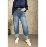 Dámské džíny BOSS Orange C_BALLOON HRFUP 50552349 modré Velikost: 3028