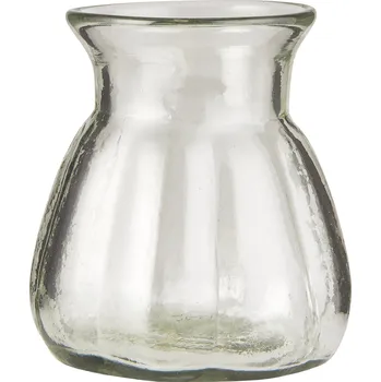 Váza Ib Laursen Skleněná váza Vide Grooves Handblown