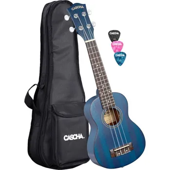 Hudebniny Cascha HH 2266 Premium Blue Sopránové ukulele (Jako nové)