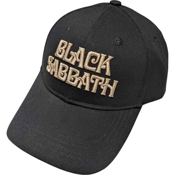 Kšiltovka Black Sabbath Text Logo Kšiltovka Black (Jako nové)