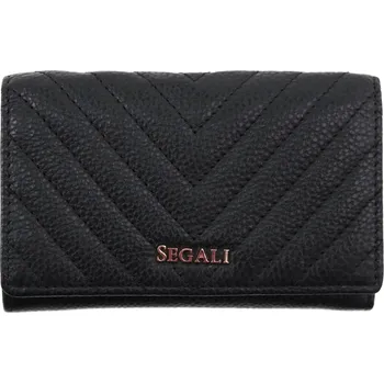 Peněženka Dámská kožená peněženka Segali Riya černá