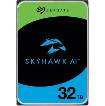 Interní pevný disk Seagate SkyHawk AI 32TB Pevný disk, interní, 32TB, SATA III, 3,5", 7200rpm, 512MB ST32000VE000