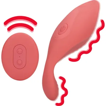 Shots Loveline Panty with Remote Control Brighto Red