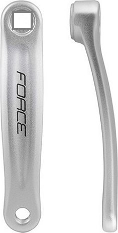 Klika levá FORCE dural 170mm stříbrná