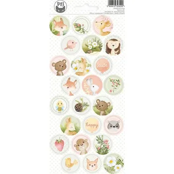 samolepka P13 Samolepky Woodland cuties 3 10,5 x 23cm