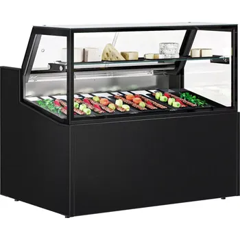 Chlazení vasegastro Chladicí pult - 1330 mm - 250L - s LED osvětlením a 1 policí