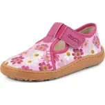 Dívčí plátěné barefoot přezůvky CANVAS T-BAR FLOWERS Froddo G1700439-4 - 31