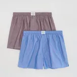 Reserved - MEN`S BOXER SHORTS - modrá - 671HH-55X - 671HH-55X-XL