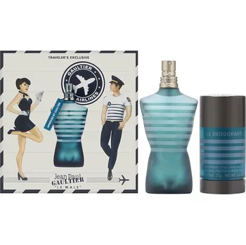 Kosmetická sada Jean Paul Gaultier Le Male Dárková sada, Toaletní voda EDT 75ml + deostick 75ml
