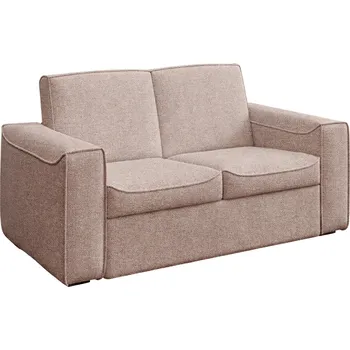 Pohovka Mesonica Růžová rozkládací pohovka Muno 152 cm