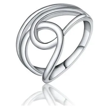 Náušnice Prsten 925/1000 - SVLR1346XK80056 JVD SVLR1346XK80056