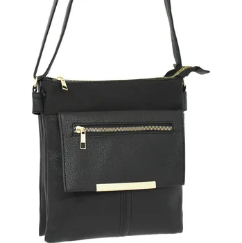 Kabelka Nicole Brown Elegantní kabelka JBFB 361 Barva: Černá