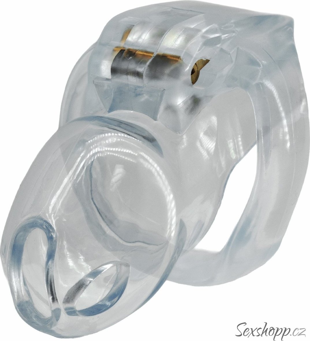 Plastová klec na penis Clear Control Regular